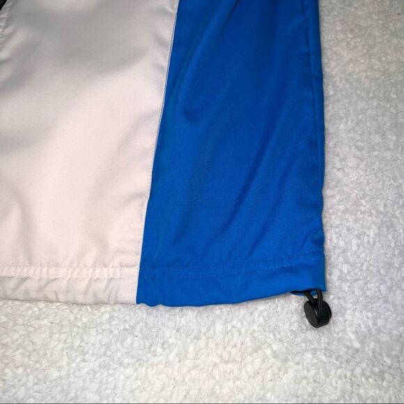 Vintage FILA Windbreaker Lightweight Jacket Size Medium Zip Up Blue Black White - Picture 5 of 7